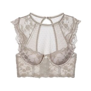 Victoria's Secret Long Bra w/ Sleeves